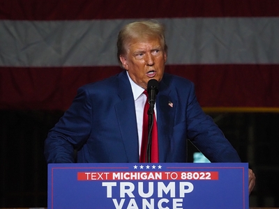 Trump delivers marathon speech in Potterville railing against Harris: ‘She just doesn’t care’