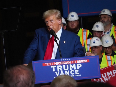 Trump delivers marathon speech in Potterville railing against Harris: ‘She just doesn’t care’