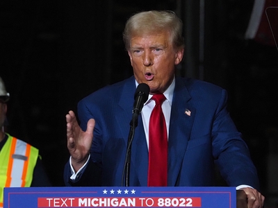 Trump delivers marathon speech in Potterville railing against Harris: ‘She just doesn’t care’