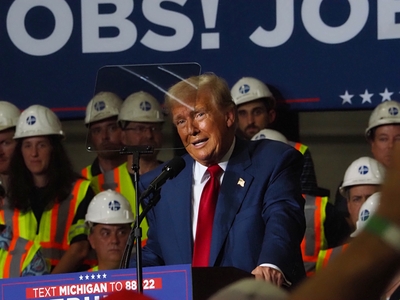 Trump delivers marathon speech in Potterville railing against Harris: ‘She just doesn’t care’