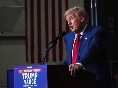 Trump delivers marathon speech in Potterville railing against Harris: ‘She just doesn’t care’