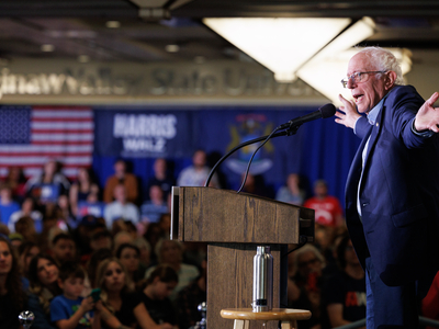 In Saginaw, Sanders decries &lsquo;war&rsquo; against working class, calls Trump a &lsquo;pathological liar&rsquo;