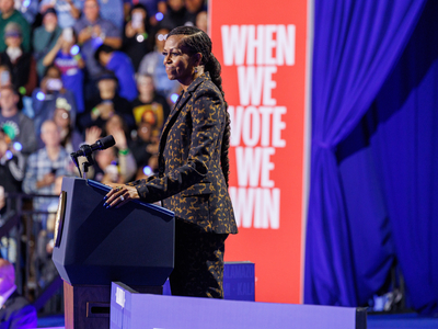 Michelle Obama warns against casting protest votes, says women would be the &lsquo;collateral damage&rsquo;