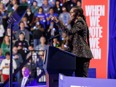 Michelle Obama warns against casting protest votes, says women would be the &lsquo;collateral damage&rsquo;