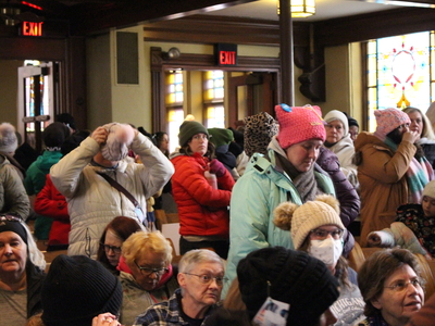 The People’s March draws hundreds to the Michigan Capitol before Trump’s inauguration