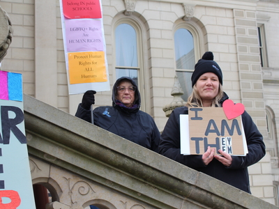 The People’s March draws hundreds to the Michigan Capitol before Trump’s inauguration