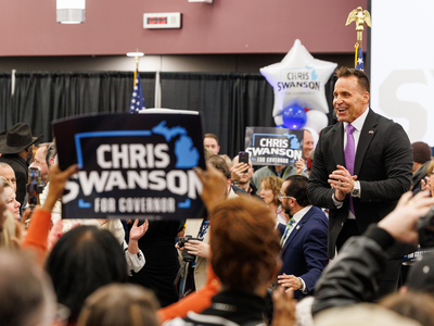Swanson launches campaign for governor, proposes sheriffs network for constituent services