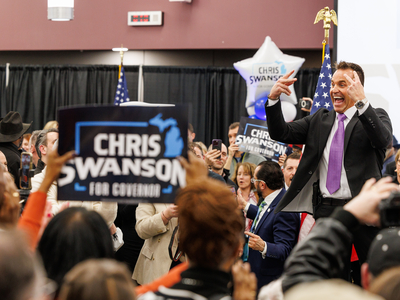 Swanson launches campaign for governor, proposes sheriffs network for constituent services