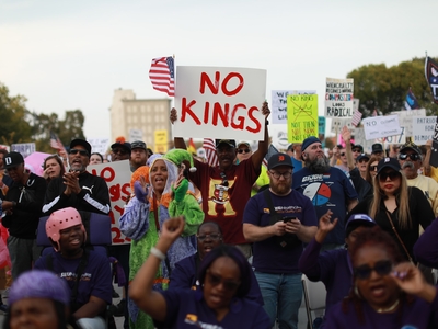 Demonstrators amplify growing fear of Trump autocracy during Michigan-wide No Kings rallies