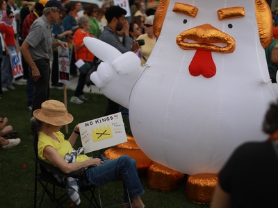 Demonstrators amplify growing fear of Trump autocracy during Michigan-wide No Kings rallies