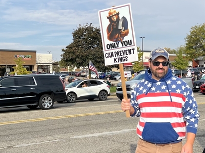 Demonstrators amplify growing fear of Trump autocracy during Michigan-wide No Kings rallies