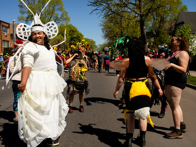 Melting ICE and welcoming spring at the 51st Mayday parade
