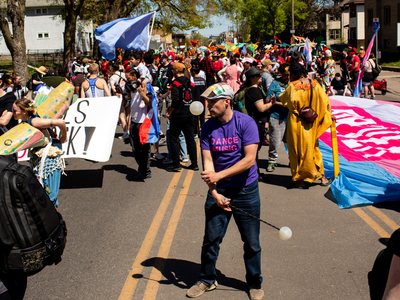 Melting ICE and welcoming spring at the 51st Mayday parade