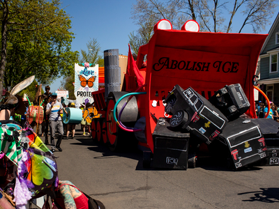 Melting ICE and welcoming spring at the 51st Mayday parade