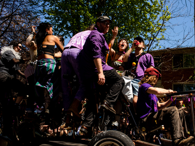 Melting ICE and welcoming spring at the 51st Mayday parade