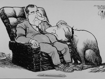 “A Savage Art” documents Pulitzer Prize-winning political cartoonist Pat Oliphant