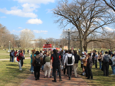 Hundreds of Ohio State University students call on university to remove Wexner name from buildings