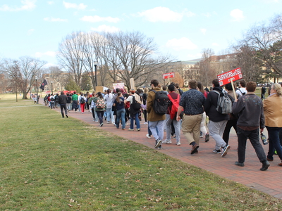 Hundreds of Ohio State University students call on university to remove Wexner name from buildings