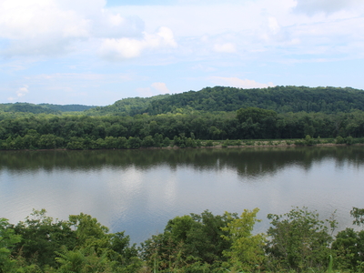 The Ohio River on July 7, 2026. (Photo by Megan Henry, Ohio Capital Journal).