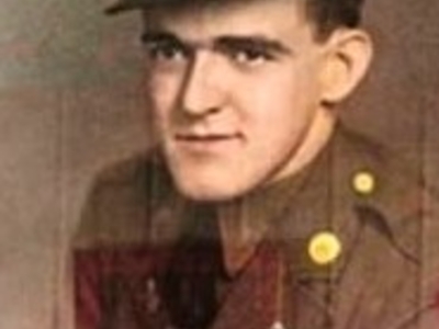 Pvt. 1st Class Merritt Boyle was killed in Gathemo, France, on Aug. 7, 1944. He was from Lackawanna County. (Courtesy of the 28th Infantry Division Association)