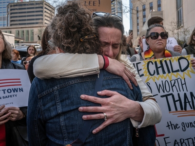 Photo essay: Nashville reels after six killed in Monday school shooting