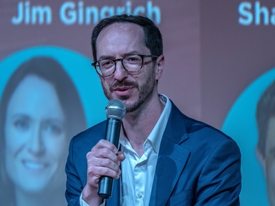 Freddie O'Connell during a May 2023 mayoral forum. (Photo: John Partipilo)