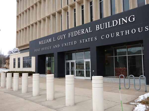 The William L. Guy Federal Building in Bismarck.