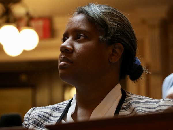 Democratic Del. Margaret Franklin in Virginia.