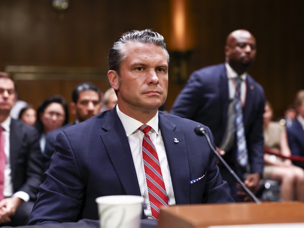 Secretary of Defense Pete Hegseth testifies during a Senate Appropriations Committee hearing in the Dirksen Senate Office Building on Capitol Hill on July 21, 2026 in Washington, D.C. (Photo by Finn Gomez/Getty Images)