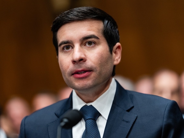 Keith Sonderling, acting U.S. secretary of Labor, appears at his confirmation hearing in front of the Senate Health, Education, Labor and Pensions Committee on Capitol Hill on July 16, 2026 in Washington, D.C. Sonderling has been acting secretary of Labor since April 20, 2026 after Lori Chavez-DeRemer resigned. (Photo by Eric Lee/Getty Images)