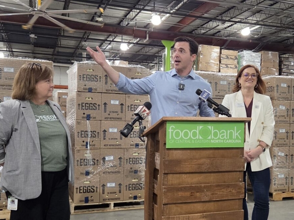 Egg-static: NC food bank receives first delivery from 3 million egg antitrust settlement