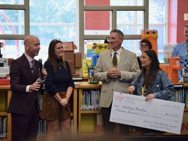 Springdale educator named Arkansas Teacher of the Year