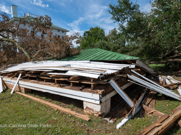 SC to rebuild 169-year-old slave cabin destroyed by Hurricane Helene