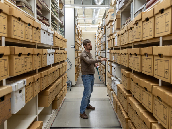 How an Idaho state agency stores decades of old government records and artifacts