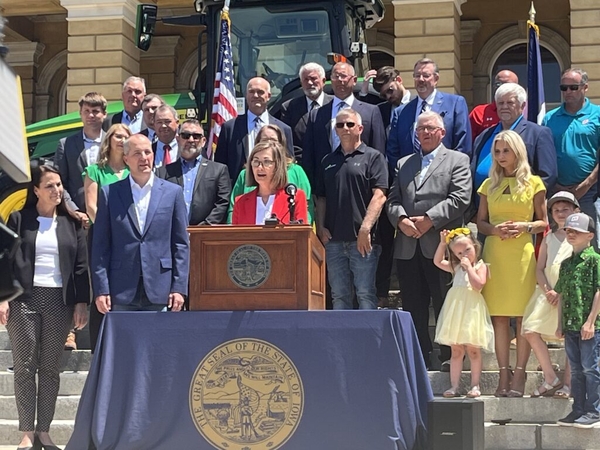 Gov. Reynolds signs agriculture and water-quality bills into law