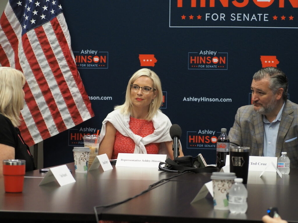 Sen. Ted Cruz calls for regulating kids’ use of AI chatbots at Hinson campaign event