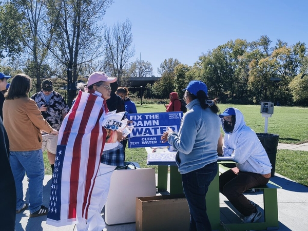 No Kings in Des Moines: Smaller crowd but focused on mobilizing voters