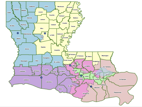 GOP keeps grip on Louisiana with status quo redistricting maps