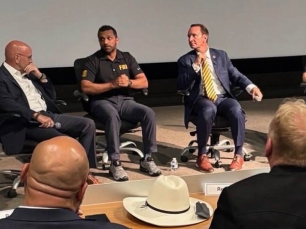 FBI director Kash Patel attends Gov. Landry’s alligator hunt fundraiser