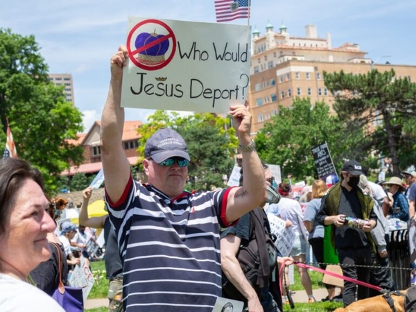 Shackled immigrants targeted for deportation are being flown in and out of Kansas City airport