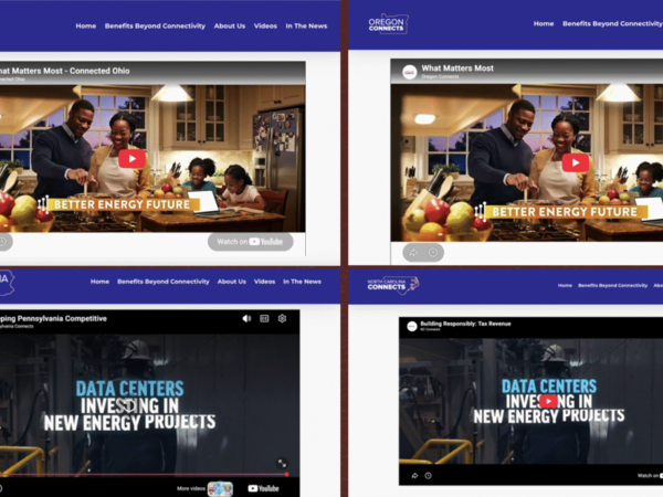Pro-data center industry group behind ad campaign in Oregon, six other states