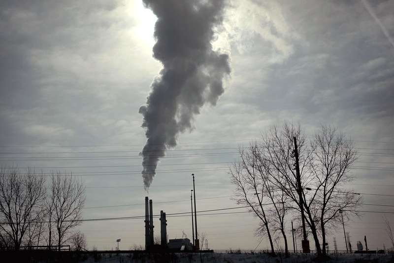 Smoke rises from a coal-fired power plant (Getty Images)