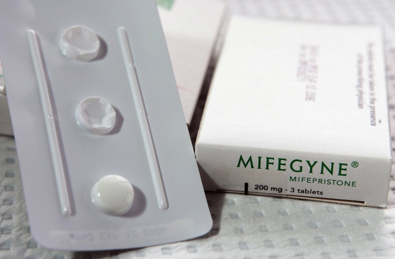 The abortion drug mifepristone is one of several pills used for abortion that will be illegal under a bill passed by the Wyoming Legislature this week. (Photo by Phil Walter/Getty Images)