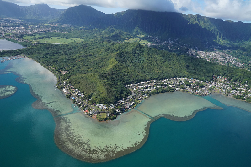 Members of Hawaii’s congressional delegation are seeking $247 million to help Marine Corps Base Hawaii upgrade its water reclamation facility after a fecal discharge last year in Kaneohe Bay. (Cory Lum/Civil Beat/2018)