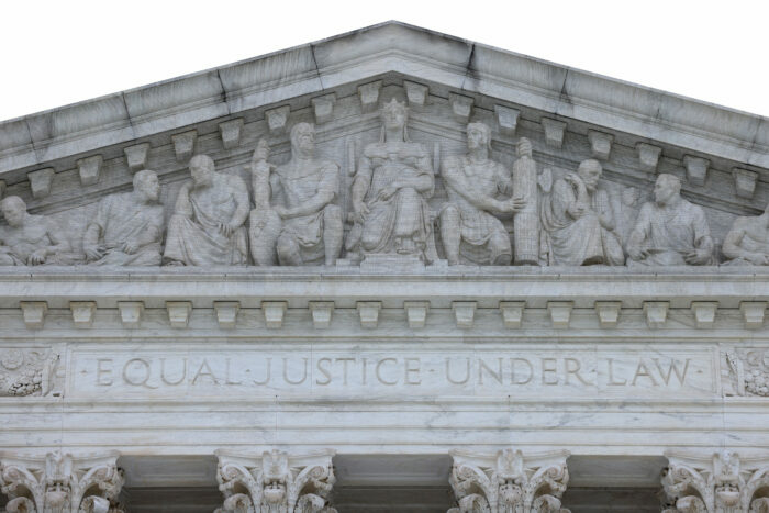 The surprise ruling from the U.S. Supreme Court could help Democrats in the battle for control of the U.S. House and state legislatures in the 2024 election. (Photo by Win McNamee/Getty Images)