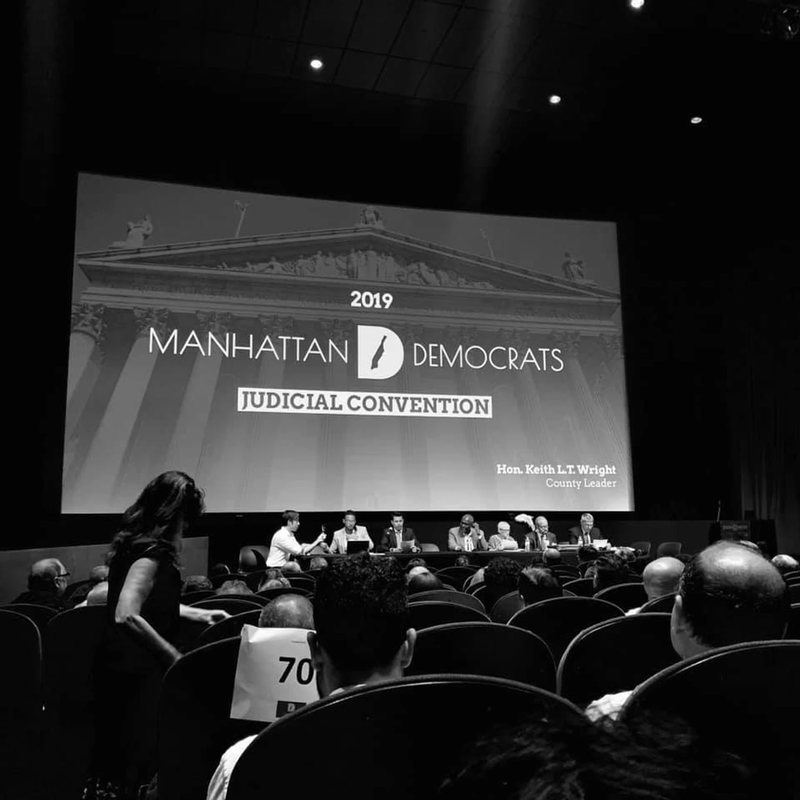 The Manhattan Democratic Party will hold its 2023 judicial nominating convention on Thursday evening. | Manhattan Democrats