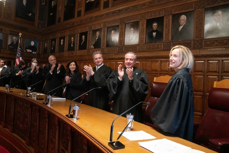 Caitlin Halligan had never served as a judge when she joined the Court of Appeals — making her judicial leanings a mystery. | Don Pollard / Office of Governor Kathy Hochul