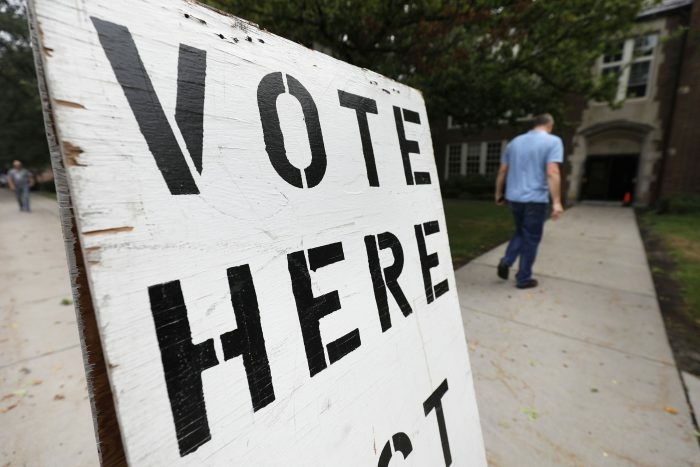 Ranked choice voting, which asks voters to rank multiple candidates in order of preference, has seen its profile steadily expand since 2016. (Photo by Bill Pugliano/Getty Images)