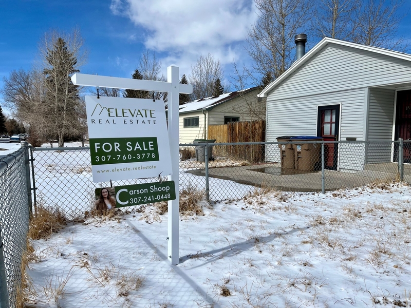 A Laramie home for sale in 2024. (Tennessee Watson/WyoFile)