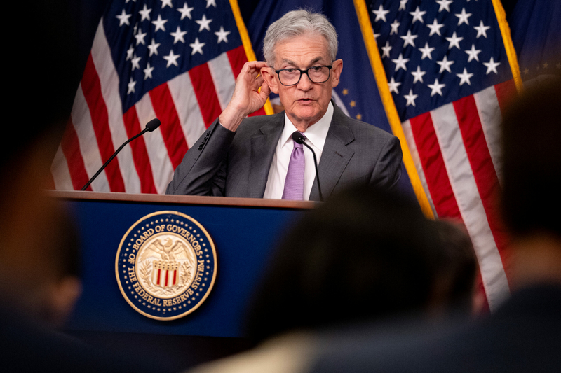 Federal Reserve Chairman Jerome Powell speaks at a news conference following a Federal Open Market Committee meeting at the William McChesney Martin Jr. Federal Reserve Board Building on July 31, 2024, in Washington, D.C. The U.S. unemployment rate climbed to 4.3%, up 0.2% from the month before, after the Fed held short-term interest rates where they are. Some economists believe the central bank has waited too long to cut rates. (Photo by Andrew Harnik/Getty Images)